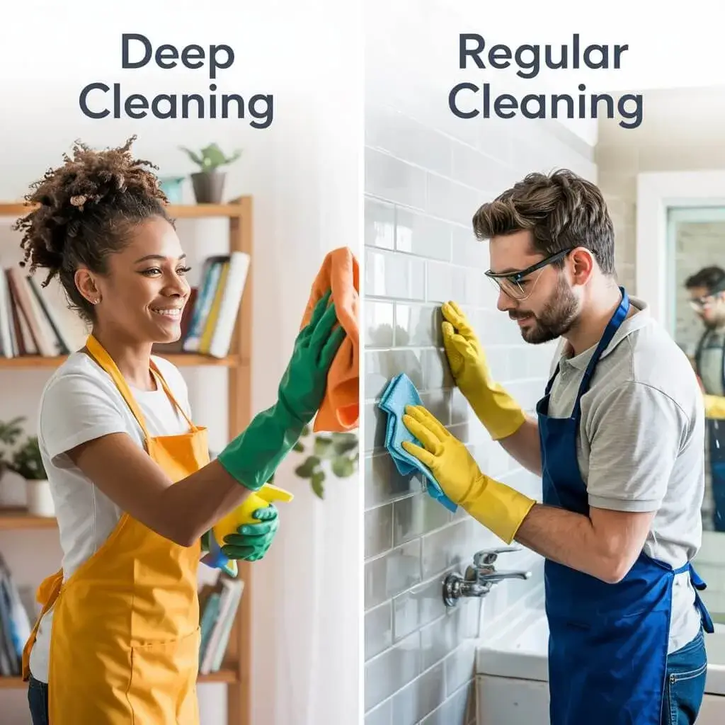 What's the Difference Between Deep Cleaning and Regular Cleaning?