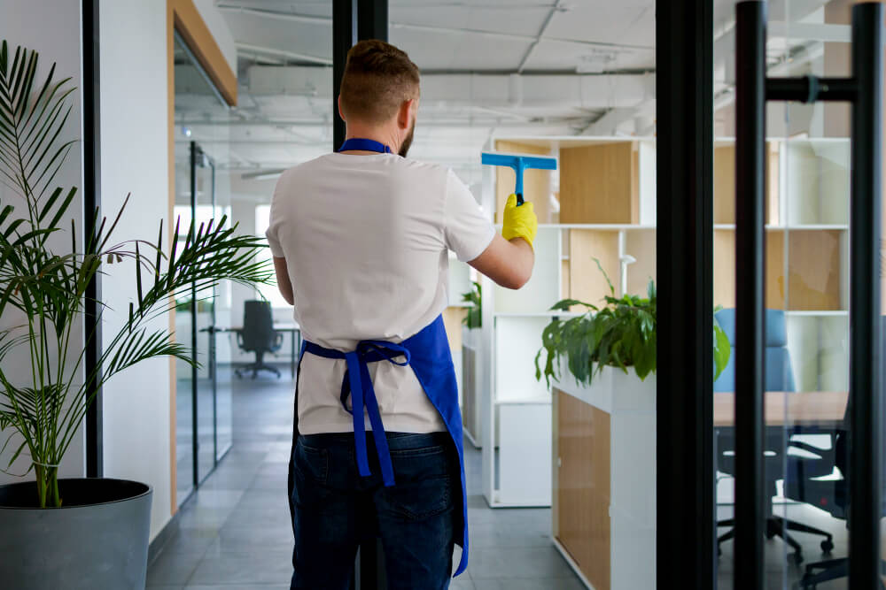 hiring professional cleaning service